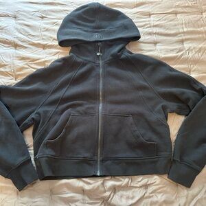 Lululemon Black Oversized Scuba Full Zip